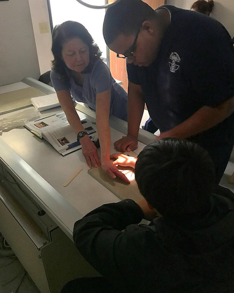 X-Ray Technician Students at our OC Radiology School