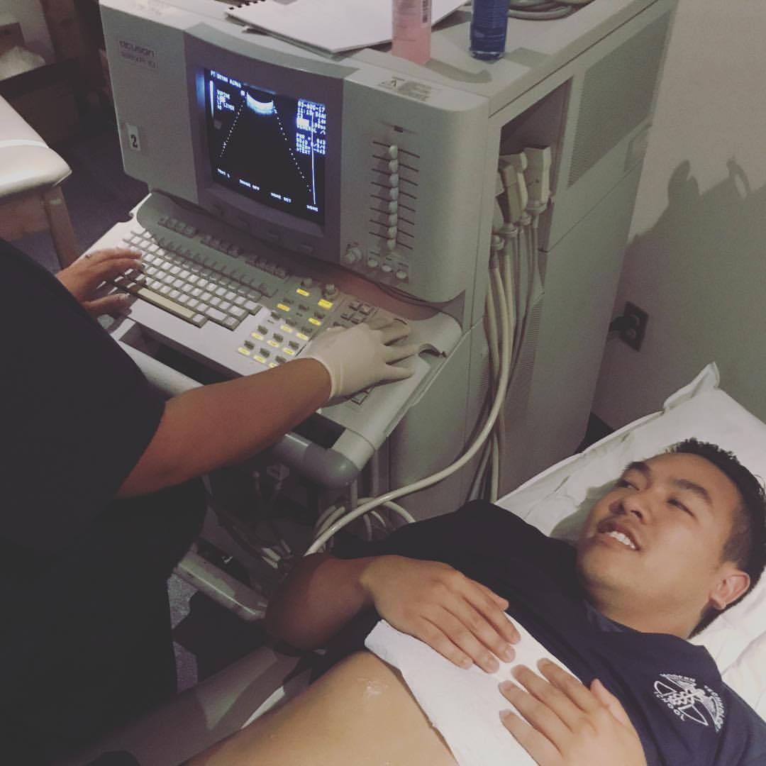 Ultrasound program at Modern Technology School, taught hands on, with Clinical Internship provided thru the school